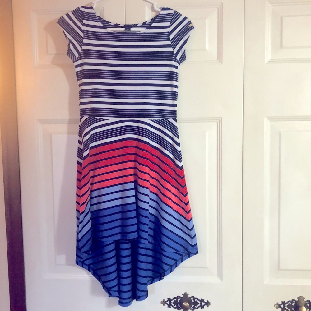 Tommy Hilfiger Girl’s Dress | High Low Skirt | Size 12 | ❤️Host Pick💙
